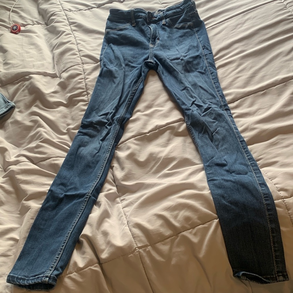 Hollister jeans, size 0R. Dark wash